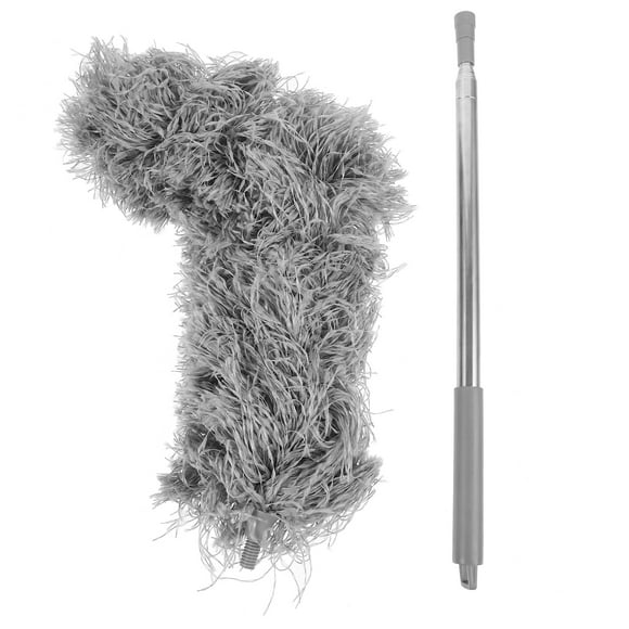 KAKOWELY gutter cleaner Gutter Cleaning Brush Extendable Guard Cleaner Brush Extension Pole Roof Cleaning Brush98.43"X8.66"X3.94"