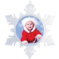thumbnail image 1 of Snapins 2.875 Pouces Ornements Photo Flocon de Neige - Lot de 100, 1 of 4