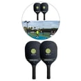 thumbnail image 4 of koolsoo Pickleballs Rackets Wood Wide Body Equipment Portable Set Racquet for Indoor Outdoor Set 1, 4 of 9
