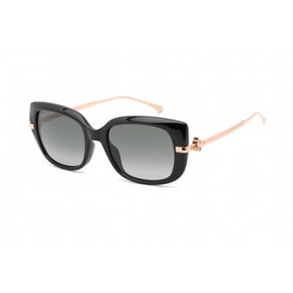 Jimmy Choo Square Ciara /G Sunglasses FP39O Black/Leopard  display picture 3