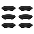 thumbnail image 1 of Guardurnaity 3 pares de almohadillas antideslizantes para aliviar la presión en el talón, cojines para los pies para hombres y mujeres, tacones Accesorios de calzado Tipo 3 Negro, 1 of 6
