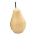 thumbnail image 4 of Escultura de figura de pera de cerámica simple moderna, estatua de centro de mesa para Amarillo 7.7cmx15cm, 4 of 9