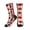 2 Black-2, variant on Athletic Socks America Canadian British Flag Sport Running Calf Socks Crew Socks for Men Women