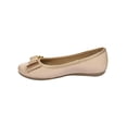 thumbnail image 3 of FLAT BALERINA CASUAL COQUETA MUJER BEIGE PIEL 43320LM, 3 of 4