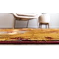 thumbnail image 4 of Unique Loom Barista Distressed Modern Area Rugs, Beige, 4 of 8
