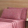 thumbnail image 3 of Mainstays 100% Cotton Extra Soft Jersey Bed Sheet Set, Full, Apricot Crackle, 4 Pieces, 3 of 6