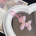 thumbnail image 1 of Llavero con forma de perro y globo láser, bonito colgante de muñeca, adorno para estudiantes, joyería creativa con forma de perro colorido, 1 of 5