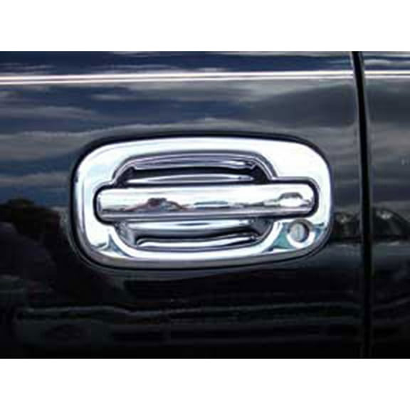 Door Handle Covers for 1999-2006 Chevy Silverado 1500 (Chrome Set of 2)
