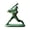 A, variant on Dserhfy Green Baseball Player Figurine Pitcher Catcher Fielder Baseball Soldier Statue Sculpture Model Toy Home Office Desktop Decoration Ornament