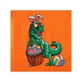 thumbnail image 6 of Toddler Infant Kids Easter Casual T-shirt Short Sleeve Round Neck Cartoon Dinosaur Print Cotton Tops, 6 of 7