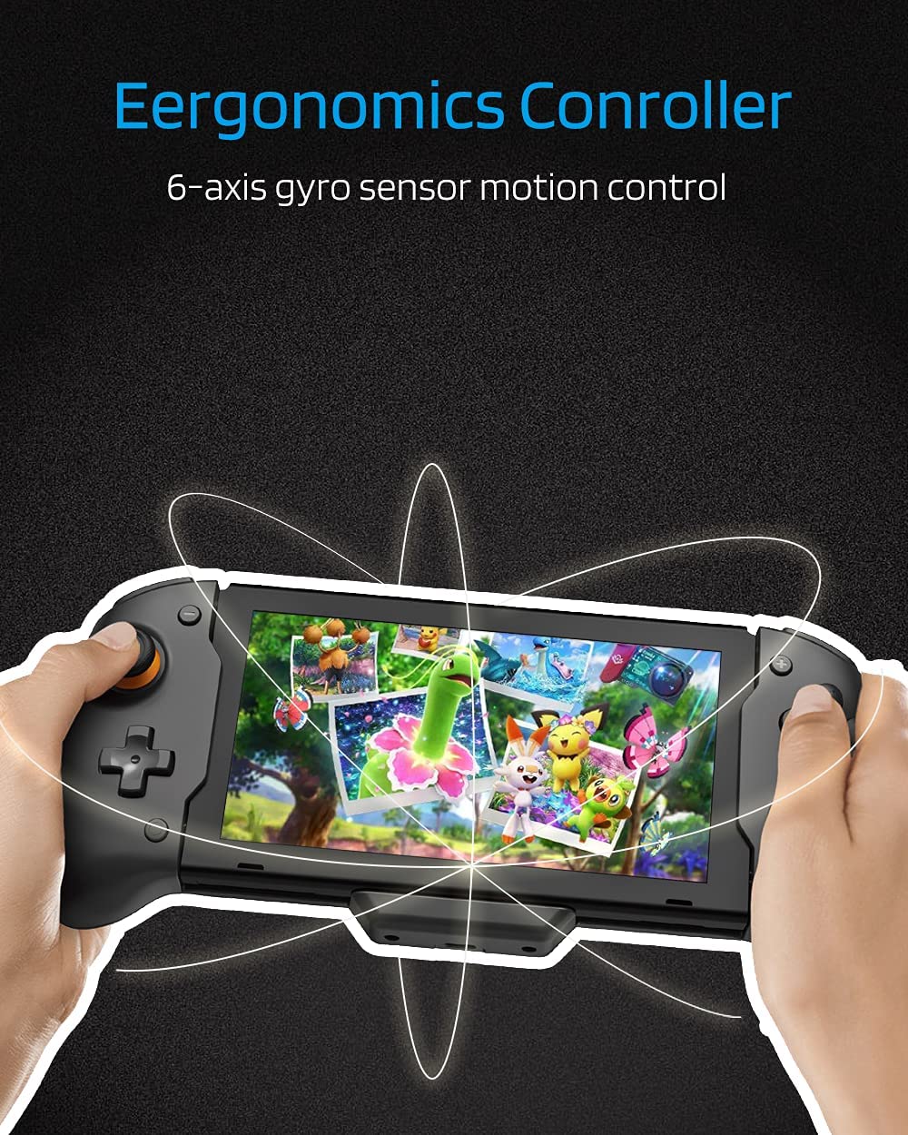 [Upgraded] Dawht Switch Controller for Nintendo Switch, Ergonomic
