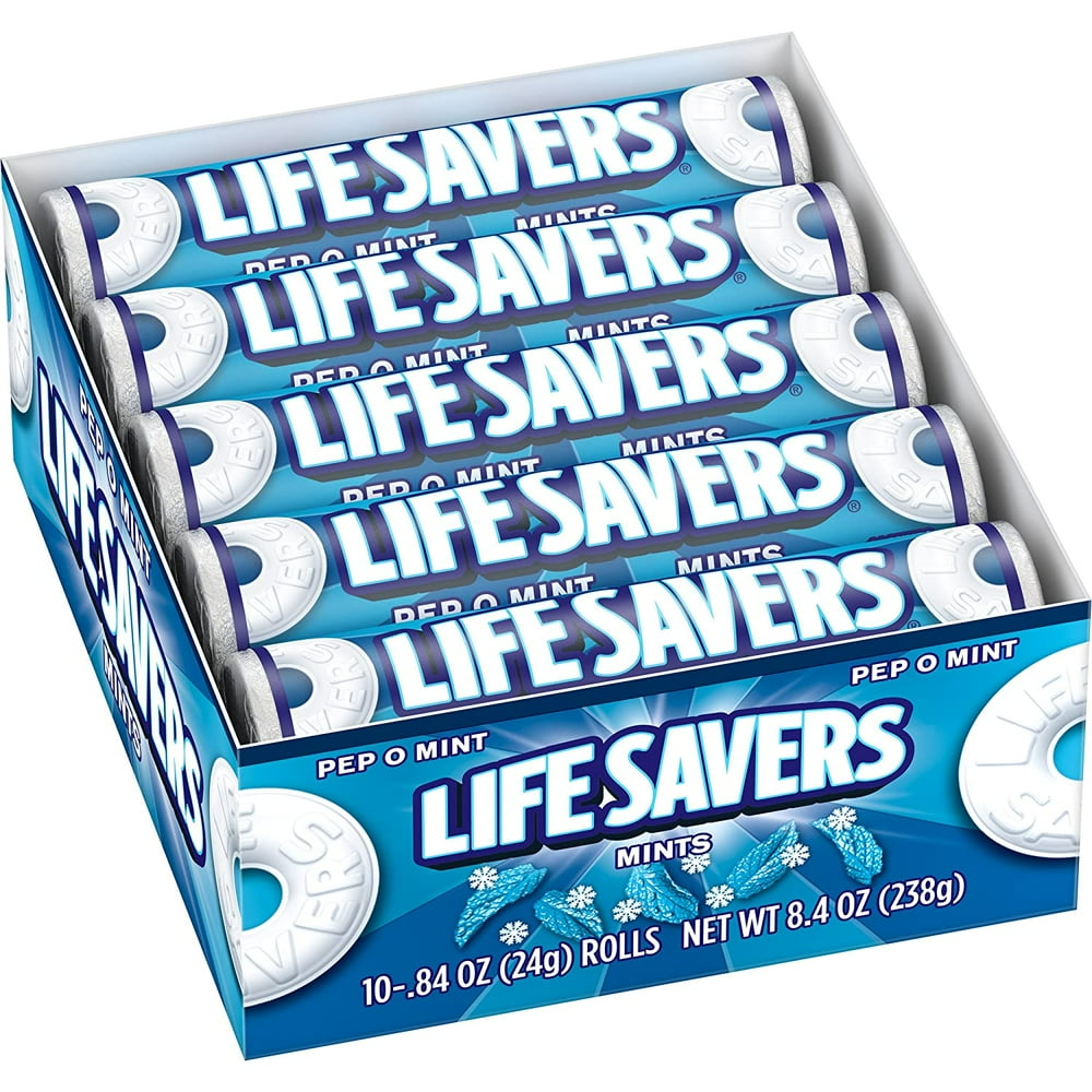 Lifesavers Roll (14 Piece) Mints Pepomint .84oz