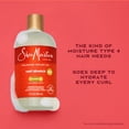 thumbnail image 6 of SheaMoisture Curl Stretch Shampoo Cleanses And Hydrates For Strong And Soft Curls, Kalahari Melon Oil Infused With  Hyaluronic Serum, For Type 4 Hair ,13 Fl Oz, 6 of 14