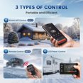 thumbnail image 3 of Calefactor diésel HCALORY HBU1S 8 kW 10 L con control por app 12/24 V, 3 of 7