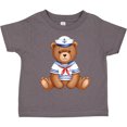 thumbnail image 3 of Inktastic Adorable Sailor Bear Nautical Theme Boys or Girls Toddler T-Shirt, 3 of 5