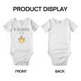 thumbnail image 3 of My Big Brother Is A Chicken Cute Baby Bodysuit Boy Girl Baby Clothes, 3 of 5