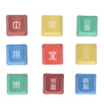thumbnail image 1 of Custom Keycaps, Premium PBT Wide Compatibility PBT Keycaps  For Desktop For PC For Computer, 1 of 8