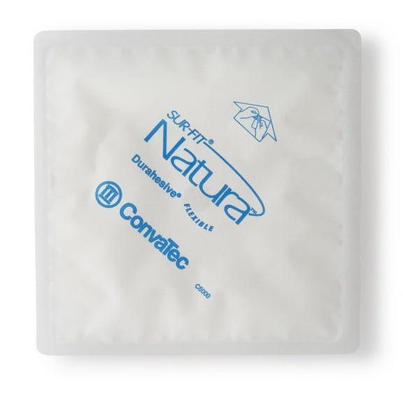 Convatec 413162, Sur-Fit Natura® Colostomy Barrier, White, 10/Box (461916_BX)