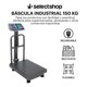 thumbnail image 3 of Báscula Comercial Digital Industrial 150kg Con Plataforma, 3 of 7