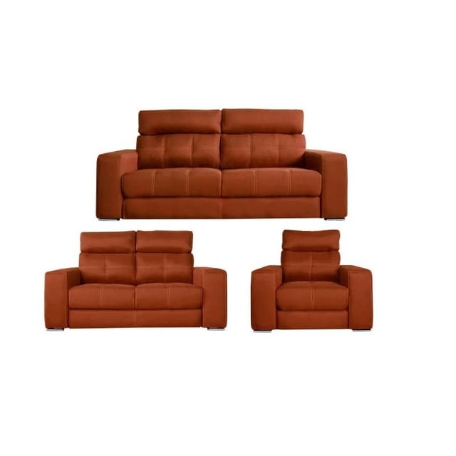 Sala Kessa Muebles Burgos 3 2 1 Marron
