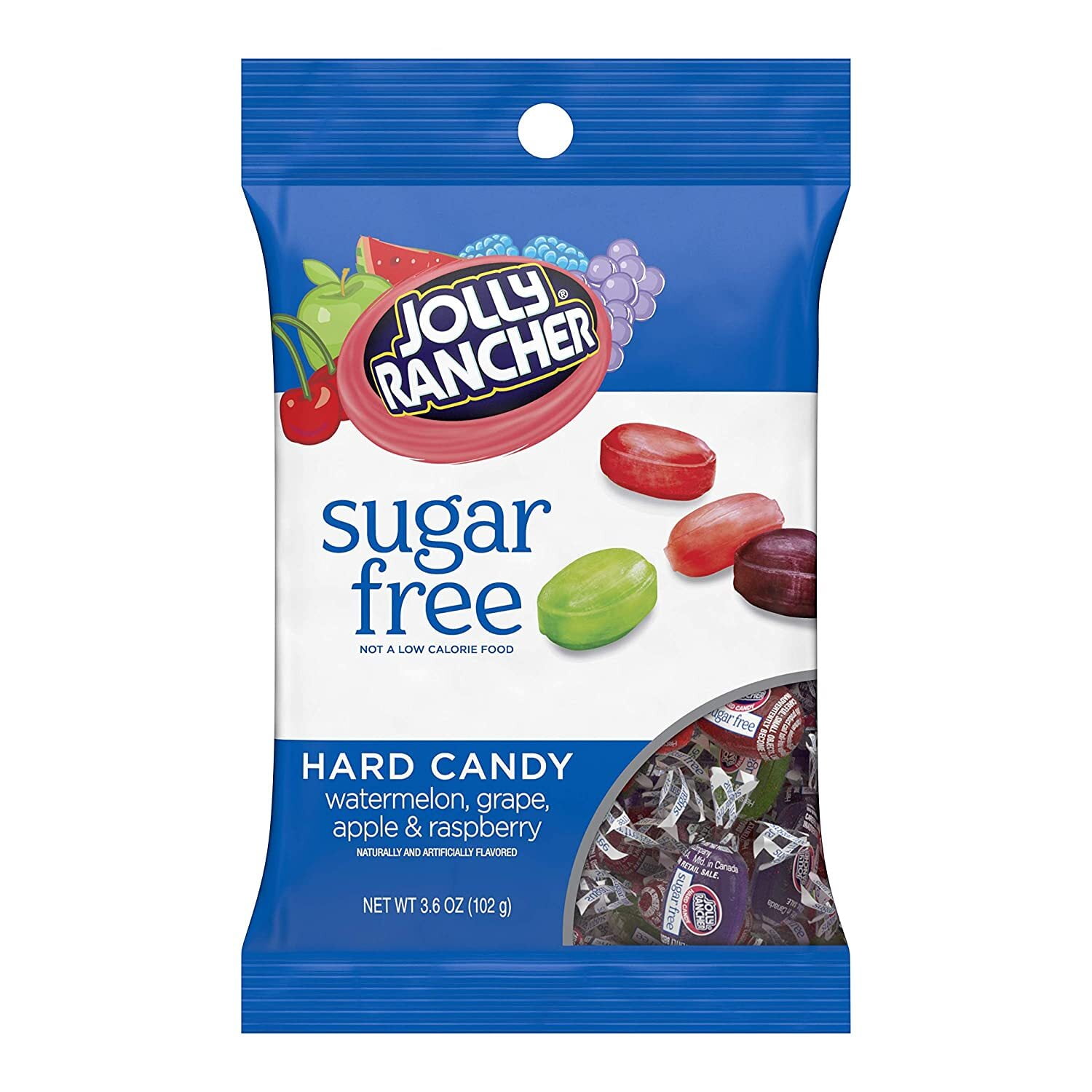 Jolly Rancher Peg Bag Hard Sugar Free Asstd 3.6oz�