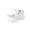 White, variant on Willtoo Girls Bow Platform Sneaker Sequin Lace Up Lightweight Daily Footwear Non-Slip Cushioned Kids Casual Footwear for Daily Wear
