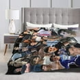 thumbnail image 4 of Taylor Lautner Fleece Blanket for Couch - Throw Blanket Lightweight Taylor Lautner Merch Super Soft Cozy Luxury Bed Blanket Microfiber and Throws for Sofa, 4 of 6