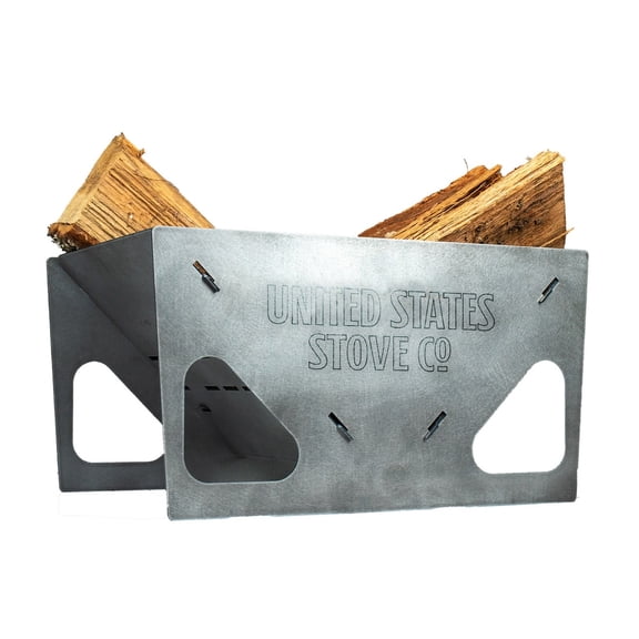 US Stove US15VP Portable Collapsible Rectangular Fire Pit