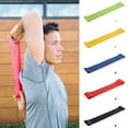 Odoland Exercise Resistance Loop Bands Set of 4 Light Medium Heavy X