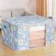 thumbnail image 1 of Bolsa para almacenar colchas Organizador de gran capacidad Tela no tejida • Doble cierre de cremallera • Asas reforzadas • Ahorrador de espacio plegable para ropa Ropa de cama Viaje en movimiento, 1 of 6