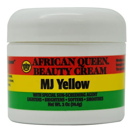 African Queen Beauty Cream MJ Yellow 2 Oz / 56.6