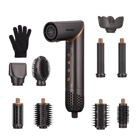 Estilizador de Cabello 2 en 1 Osoji M8 con 9 Boquillas Intercambiables Hot & Cool
