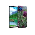 thumbnail image 1 of Compatible with Moto One 5G Phone Case, Floral-Flowers Case Silicone Protective for Teen Girl Boy Case for Moto One 5G, 1 of 1