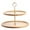 Beige-S, variant on FHBVT Wooden Fruit Tray, Double-Layer Cake Display Stand for Desserts, Cupcakes, Snacks, and Fruit, Elegant Home Decor for Dining Table, Special Occasions, Parties, Weddings and Gift Giving