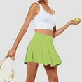 thumbnail image 7 of biudgviw Skorts for Women Athletic Tennis Golf Skirts High Waisted Pleated Workout Skirt with Shorts with Pockets for Running, 7 of 7
