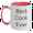 White/Pink, variant on Funny Best Cook Ever Two Tone Coffee Mugs for Men, Gifts from Mom, Dad, Friends, Coworkers, Family on Father's Day, Unique Cook Gifts