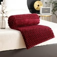 thumbnail image 6 of Throw Blanket Cozy Solid Color Flannel Blanket Cozy Air Conditioner Afternoon Nap Comfortable Blanket Cover Blanket, 6 of 8