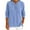 Blue, variant on qucoqpe Womens Corduroy Tops V Neck Button Long Sleeve Shirts Casual Loose Tunic Blouses