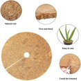 thumbnail image 3 of 6 Pieces Coconut Mat for Plants 30cm, Coconut Mulching Disc, Coconut Mulching Disc 30cm, Coconut Mat Winter Plant Protection, for Potted Plants in the Garden Against Cold, 3 of 5