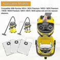 thumbnail image 1 of Karcher Wd4 Wd5 Wd6 Mv4 Mv5 Mv6 Vacuum Cleaner Filter Bags 12 Pack Replacement, 1 of 4