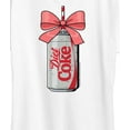 thumbnail image 3 of Diet Coke - Coquette Bow Diet Coke - Ladies Short Sleeve Graphic T-Shirt, 3 of 5