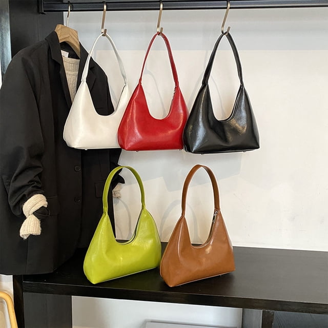 Bolso de hombro de moda para mujer | Bolso de mano de cuero PU Bolso de mensajero | Bolso bandolera con correa ajustable | Diseño casual y elegante | Bolsa multiusos versátil | 26x23x7cm | 1 Pieza