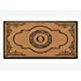 thumbnail image 3 of A1 Home Collections First Impression Hand Crafted Abrilina Entry Coir Monogrammed Double Doormat, 72" L x 36" W, X-Large, 3 of 10