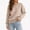 Rose Gold, variant on PBFRDSJ Womens Long Sleeve Floral Graphic Sweaters Soft Flower Knit Pullover Crew Neck Fall Winter Holiday Outfits Sizes S-XL
