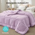 thumbnail image 5 of All Season Down Alternative Comforter, 100% Polyester, Box Stitch Duvet Insert, Corner Tabs, Multiple Sizes Bedding Comforter, 5 of 7