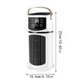 thumbnail image 3 of BallsFHK 3-In1 Evaporation Low Noise Portable AC Chill 2.0 USB Rechargeable 8H Timer 7 Modes Light Personal Conditioner Fan Windowless Cooler Condition, 3 of 5