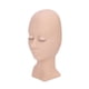 thumbnail image 2 of Cabeza de Maniquí de pestañas, alta simulación, elástica, lavable, de silicona suave, práctica de maquillaje, cabeza de Maniquí de un solo párpado, color rosa, 2 of 8