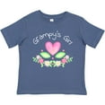 thumbnail image 3 of Inktastic Grampy's Girl- Heart Flowers Girls Baby T-Shirt, 3 of 5