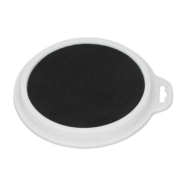 Almohadilla de tinta lavable, almohadilla de tinta lavable Almohadilla de tinta redonda Almohadilla de tinta para huellas dactilares Confiable y duradera