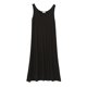 thumbnail image 1 of Vestido de verano para mujer, informal, sin mangas, de longitud media, holgado, tipo chaleco, falda (negro, talla L), 1 of 8
